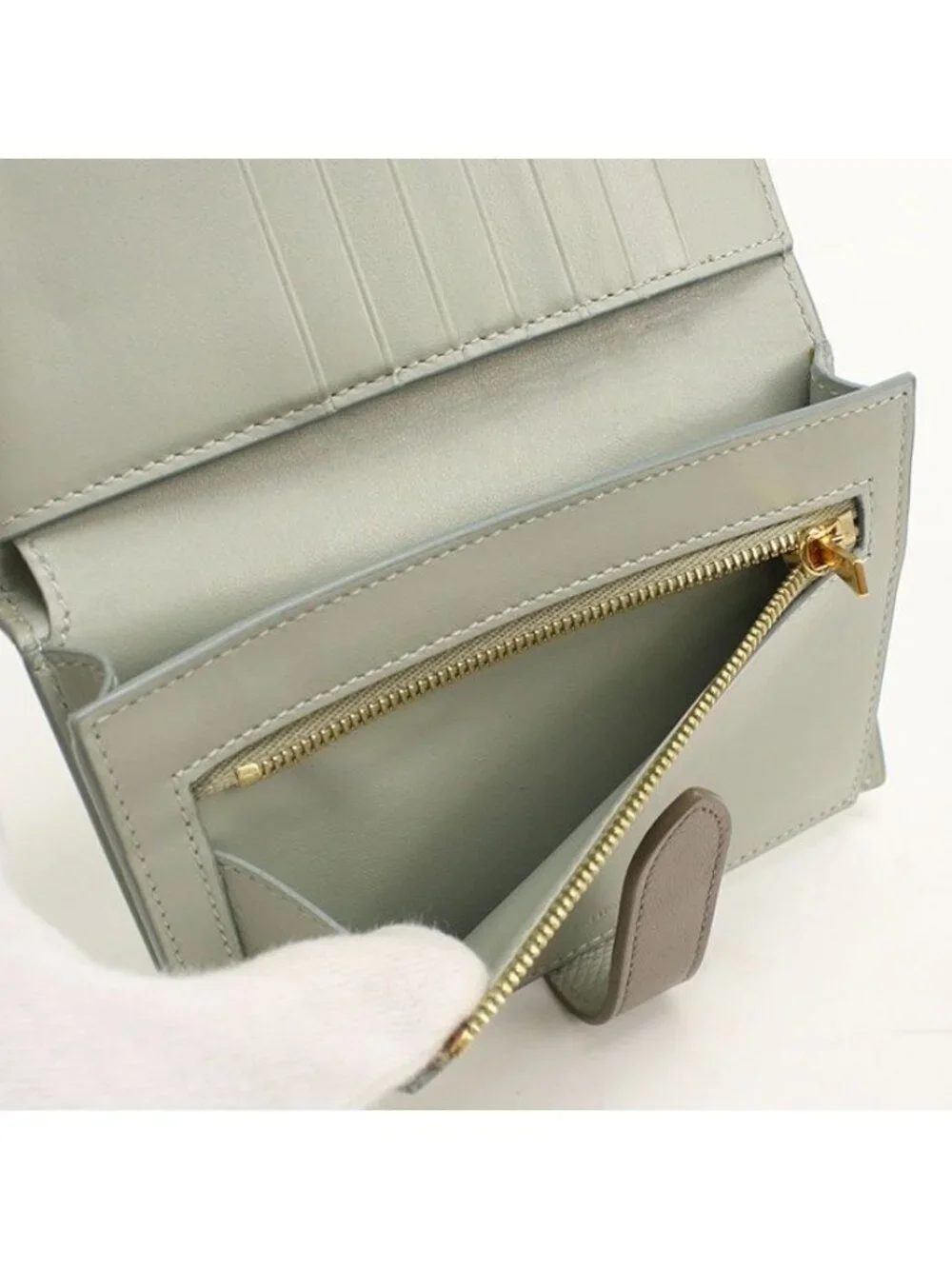 Celine Strap Wallet Bifold Calf